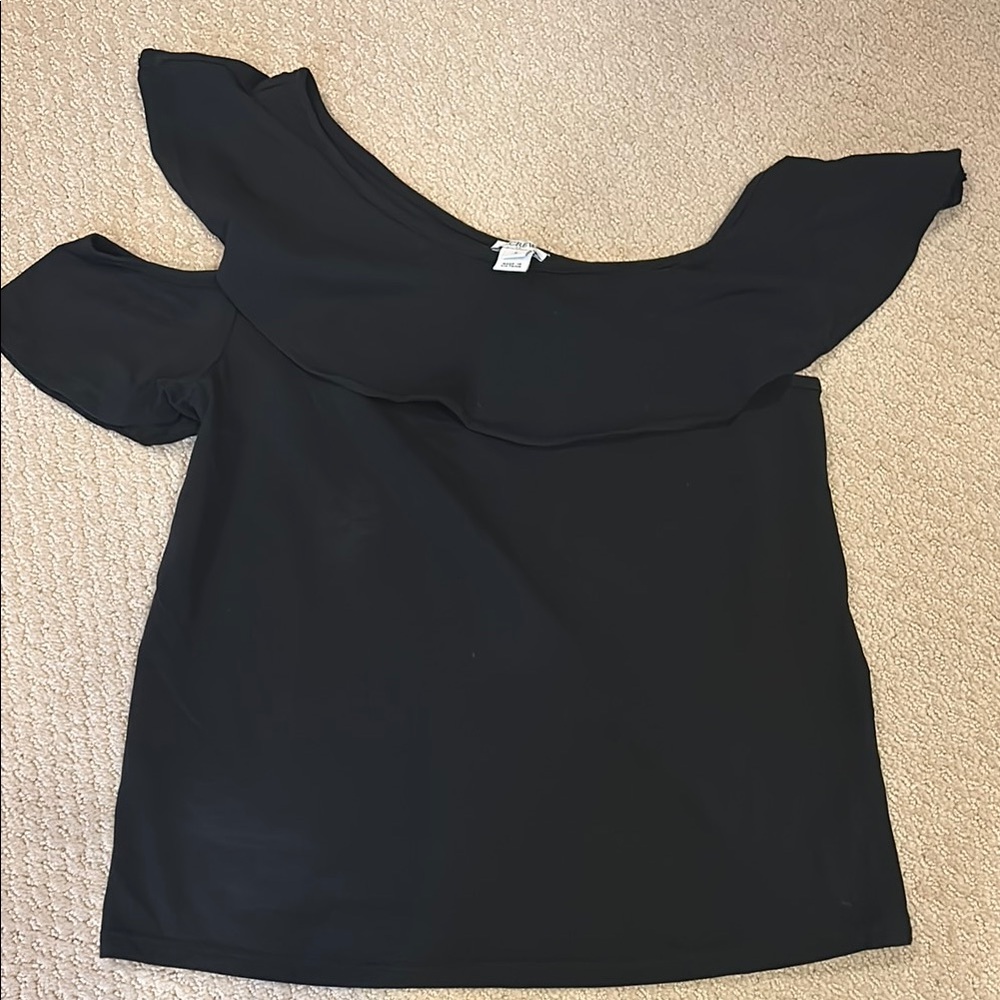 Chic Black Off-Shoulder Top